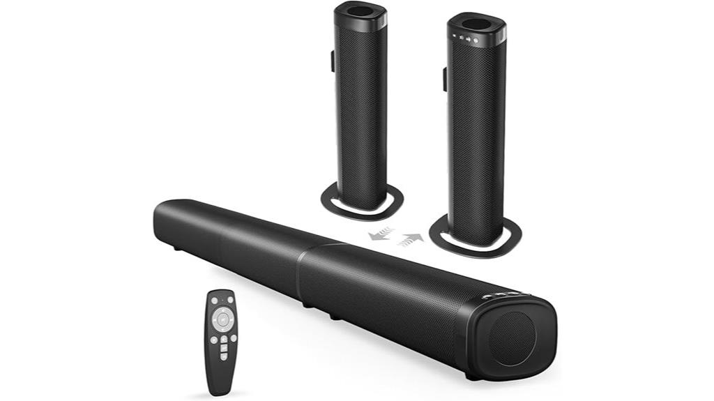 100w bluetooth tv soundbar