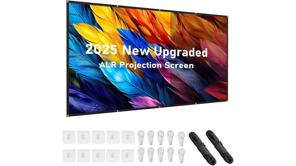 120 inch aajk alr projector