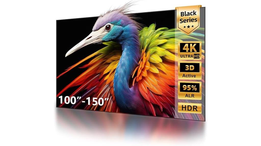 120 inch alr fixed screen