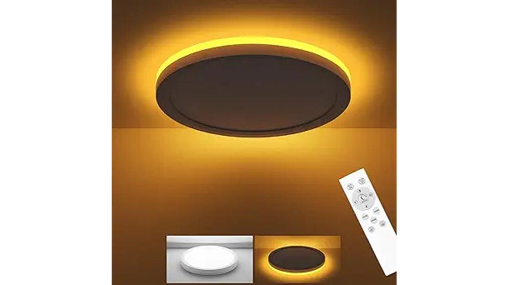 12 inch dimmable ceiling light