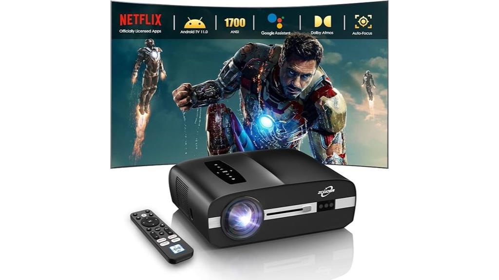 4k hdr wifi projector