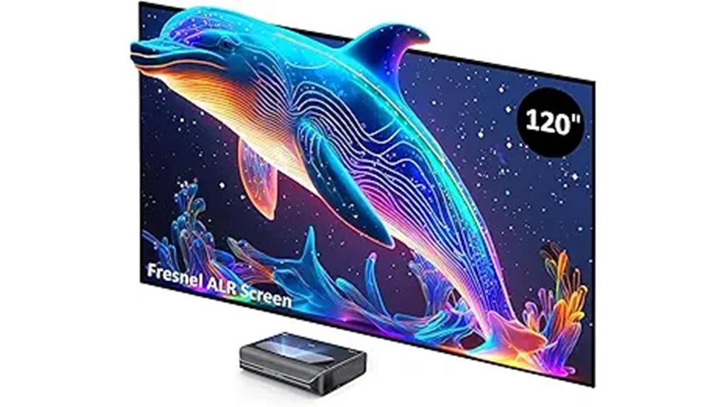 4k laser tv screen