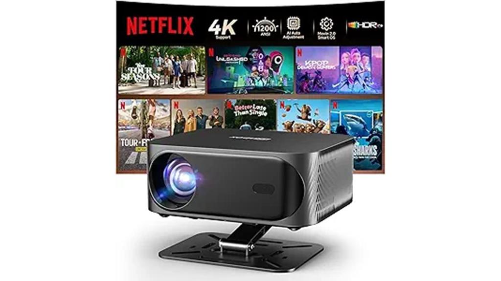 4k outdoor wifi projector