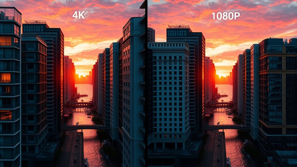 4k vs 1080p comparison