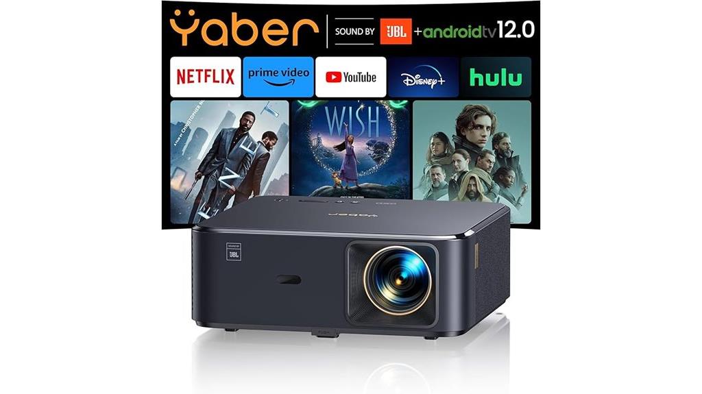 4k wifi bluetooth projector
