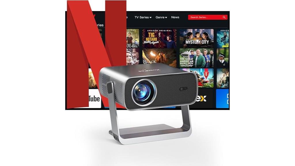 4k wifi bluetooth projector