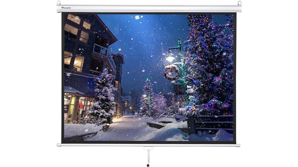 72 inch auto locking screen