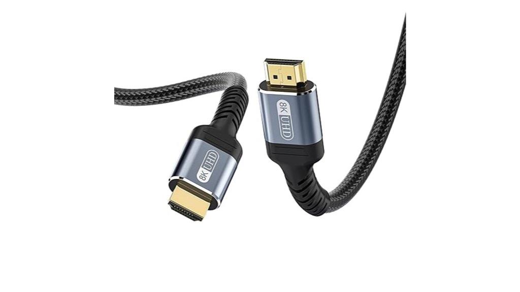 8k hdmi braided cable