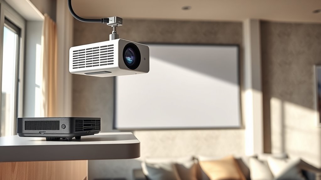 adjust projector calibration regularly