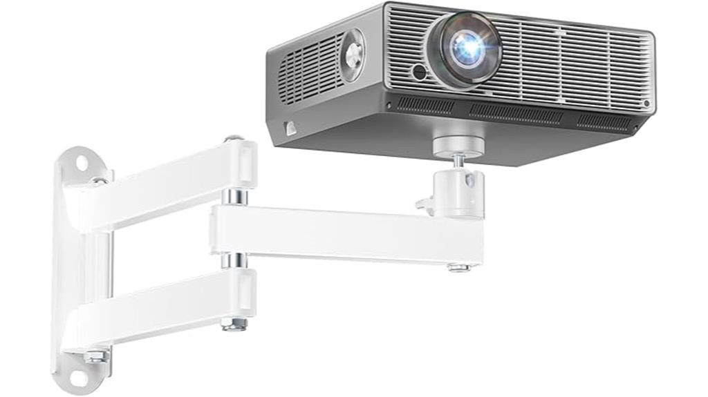adjustable aluminum wall mount