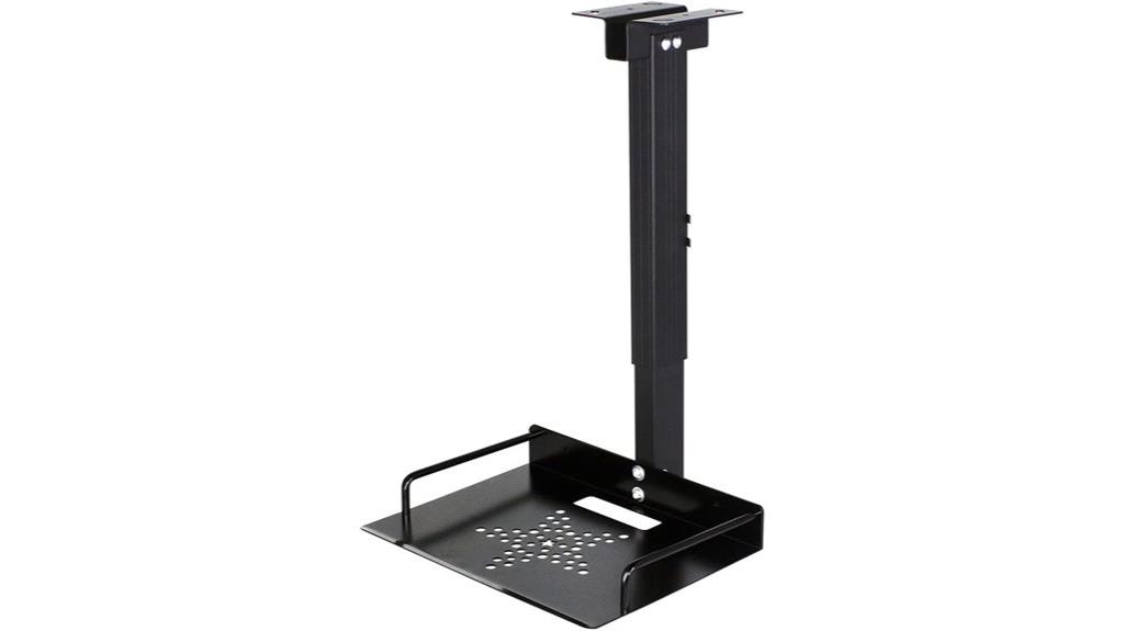 adjustable ceiling mount tray