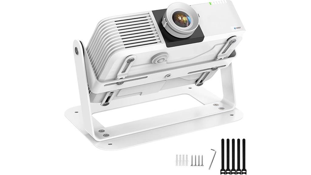 adjustable desktop projector mount