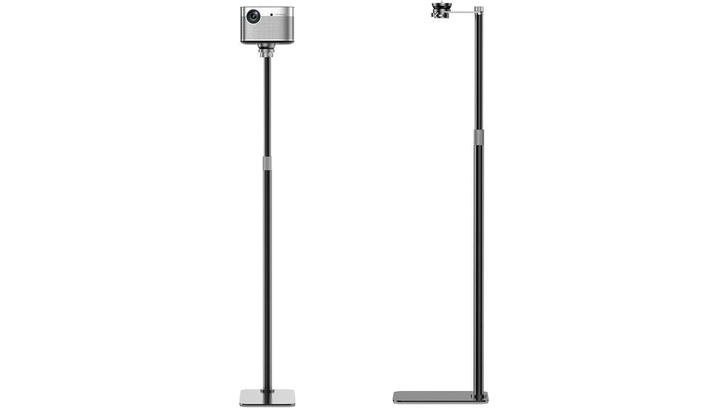 adjustable height projector stand