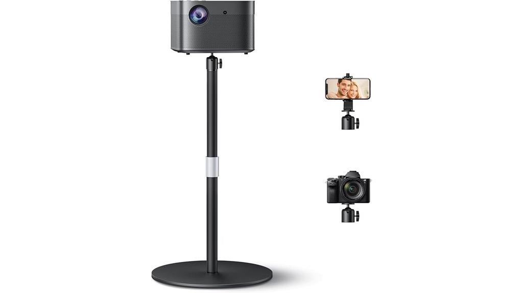 adjustable metal projector stand