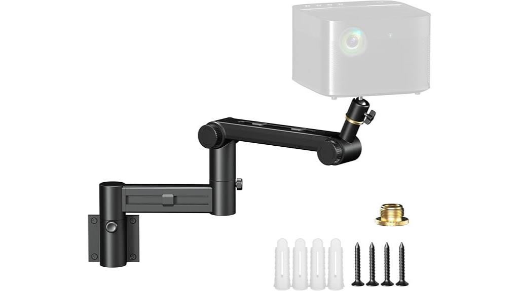adjustable wall mount stand