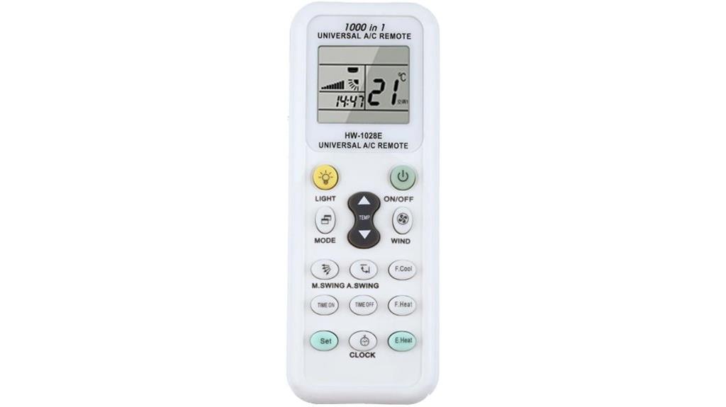 all in one ac remote