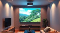 apartment short throw projector options