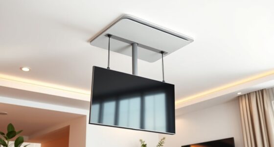 apartment space saving ceiling mounts