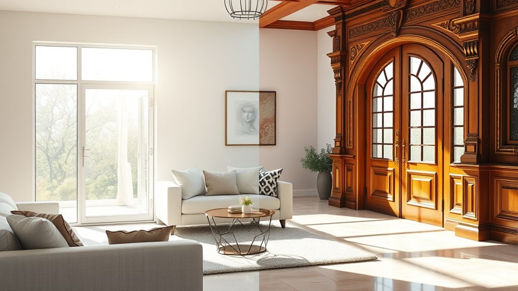 assess room size and style