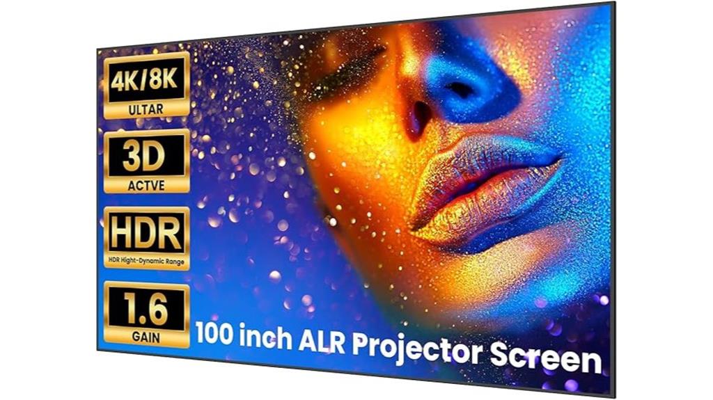 bigasuo alr 100 inch screen