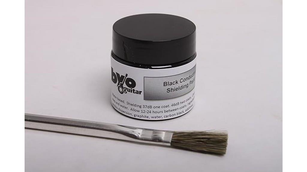 black shielding paint