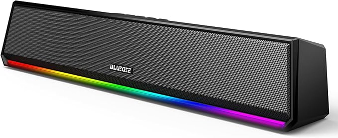 bluetooth rgb desktop speakers