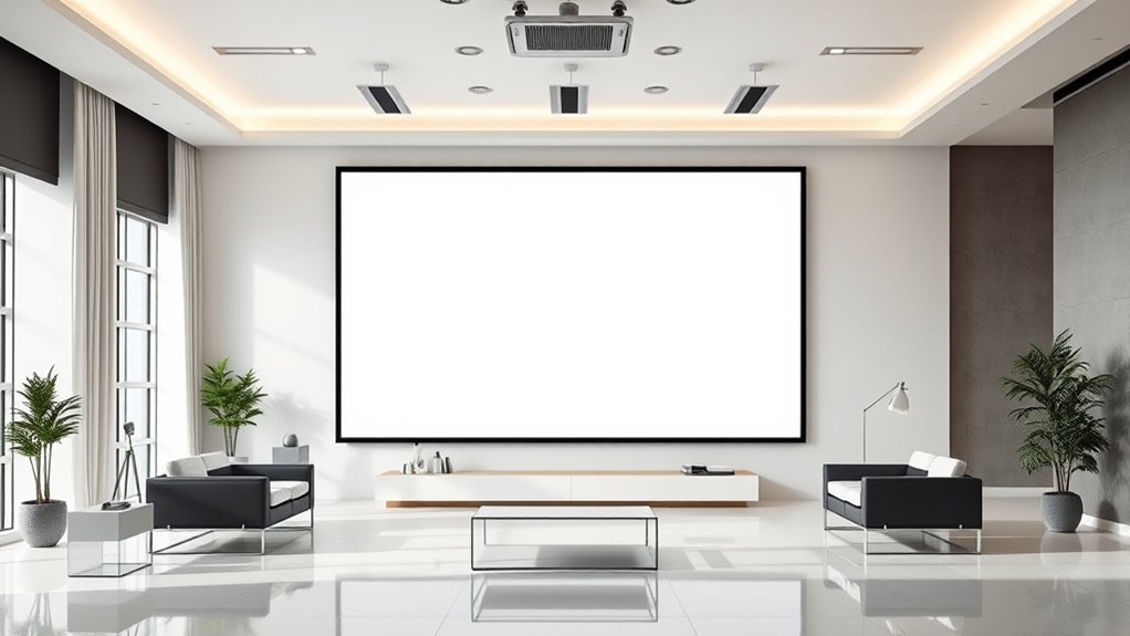 bright room projector considerations