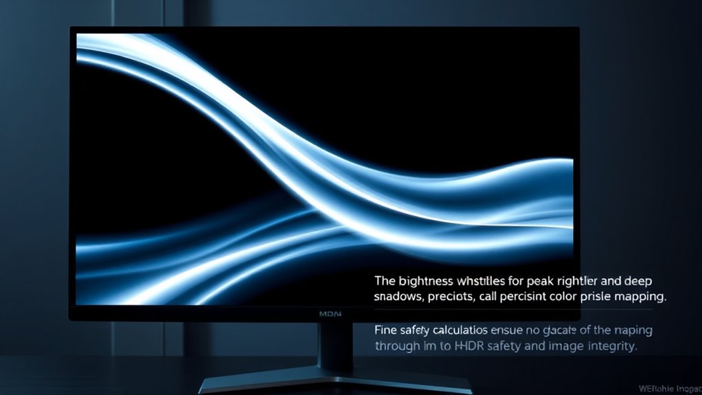 brightness white point safety