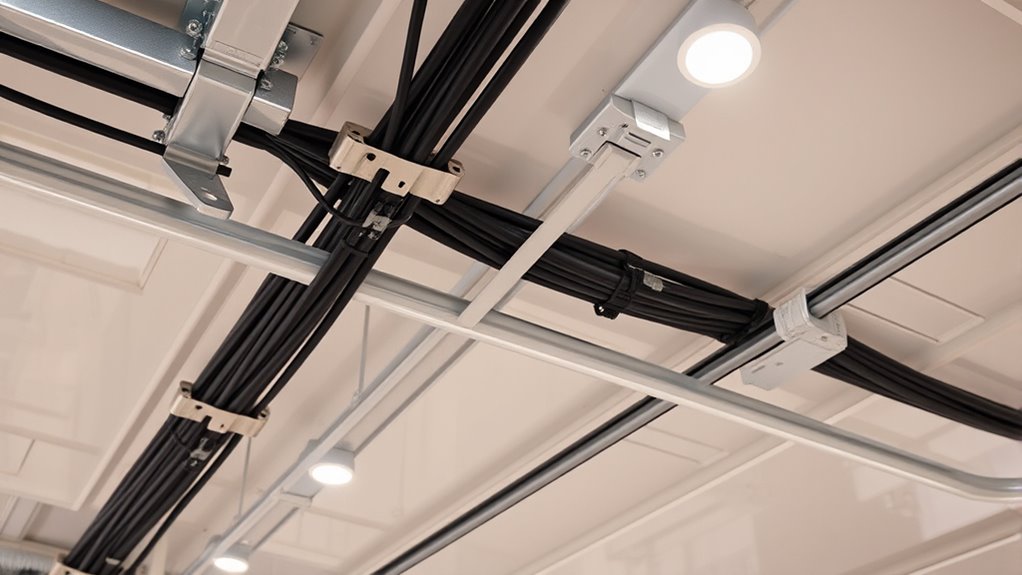 cable supports and fasteners