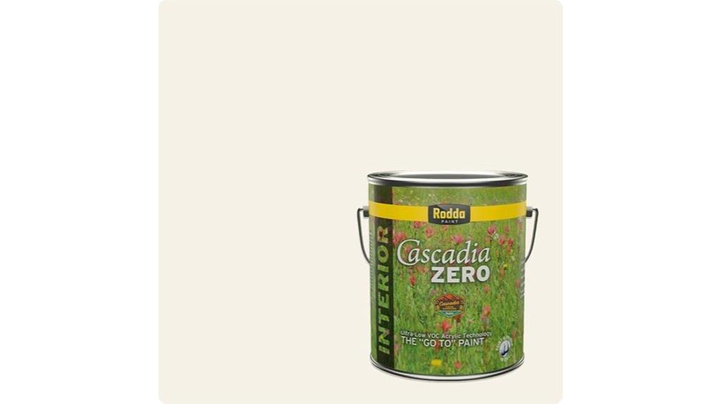cascadia zero interior paint