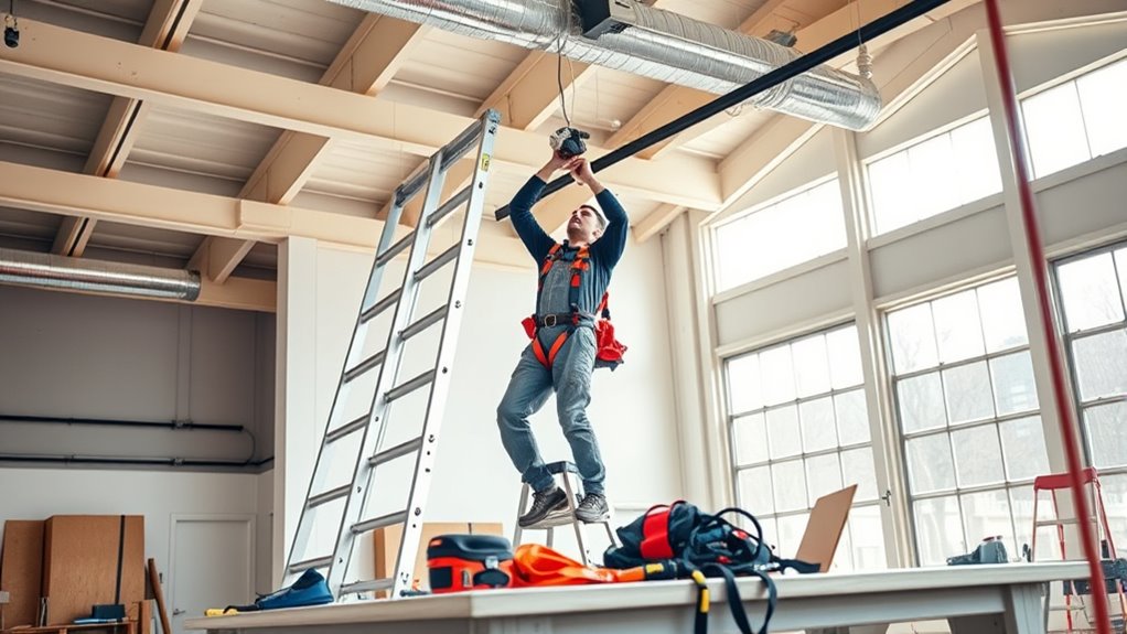 ceiling mounts safety planning
