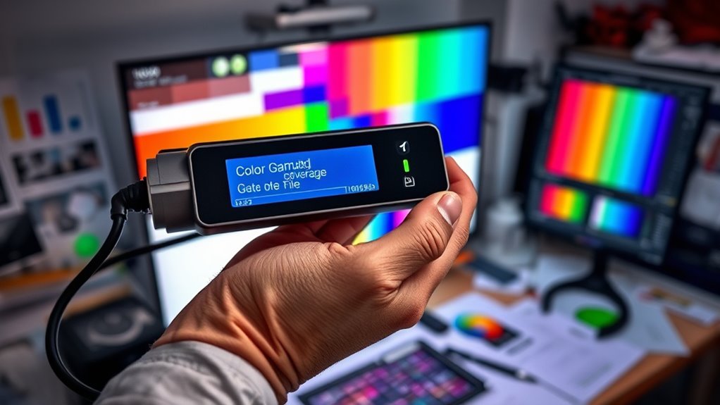 check color substrate calibration