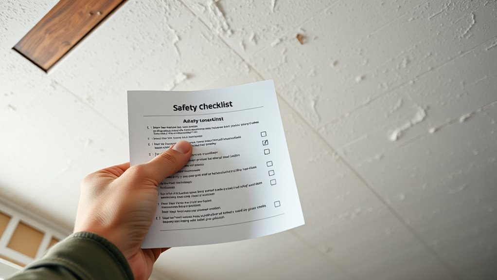check wall and ceiling strength
