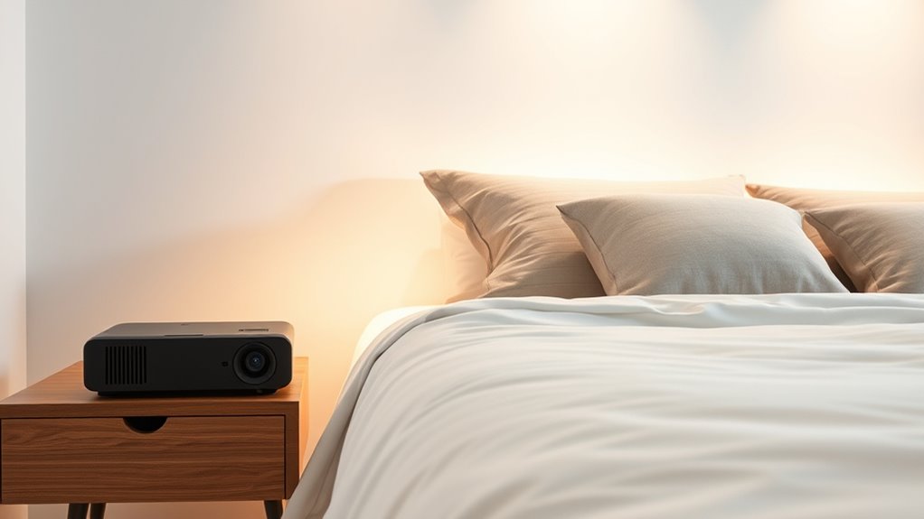 choosing bedroom short throw projector