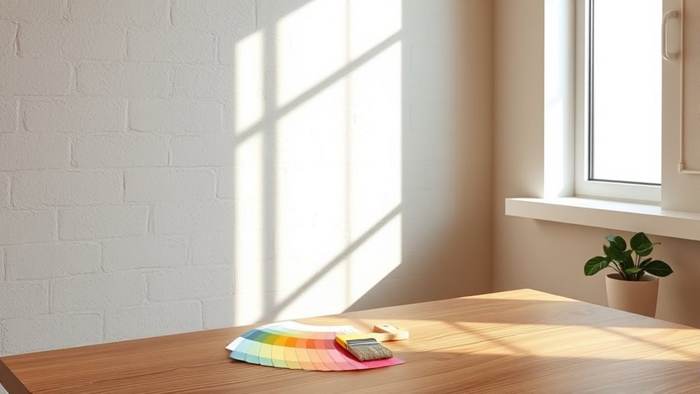 choosing small room screen paint