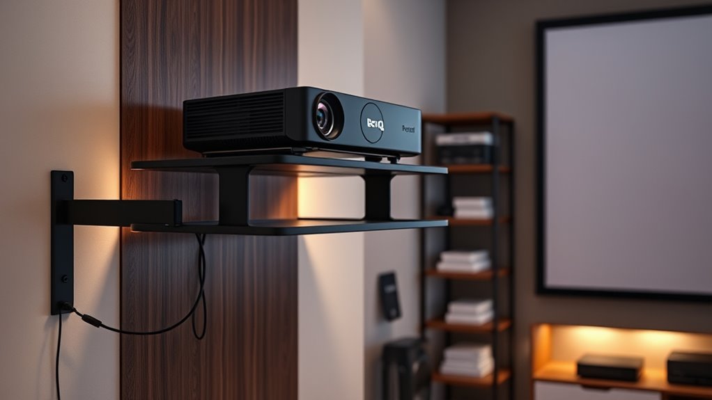 choosing suitable projector shelf