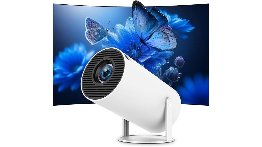 compact 4k bluetooth projector