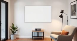 compact projector stand options