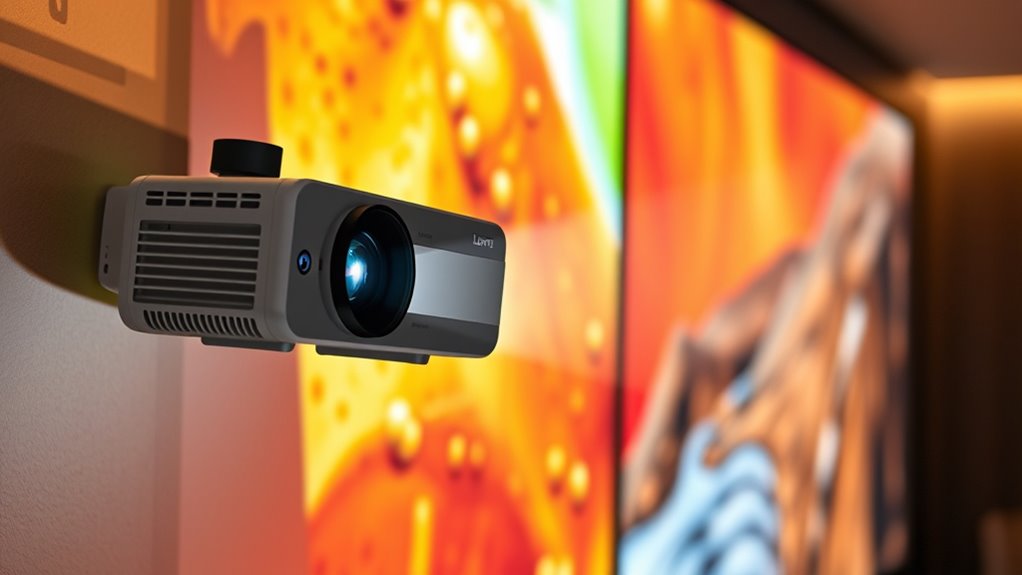 compact versatile short distance projector