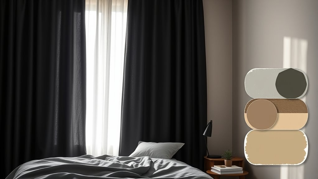 dark muted cohesive palette