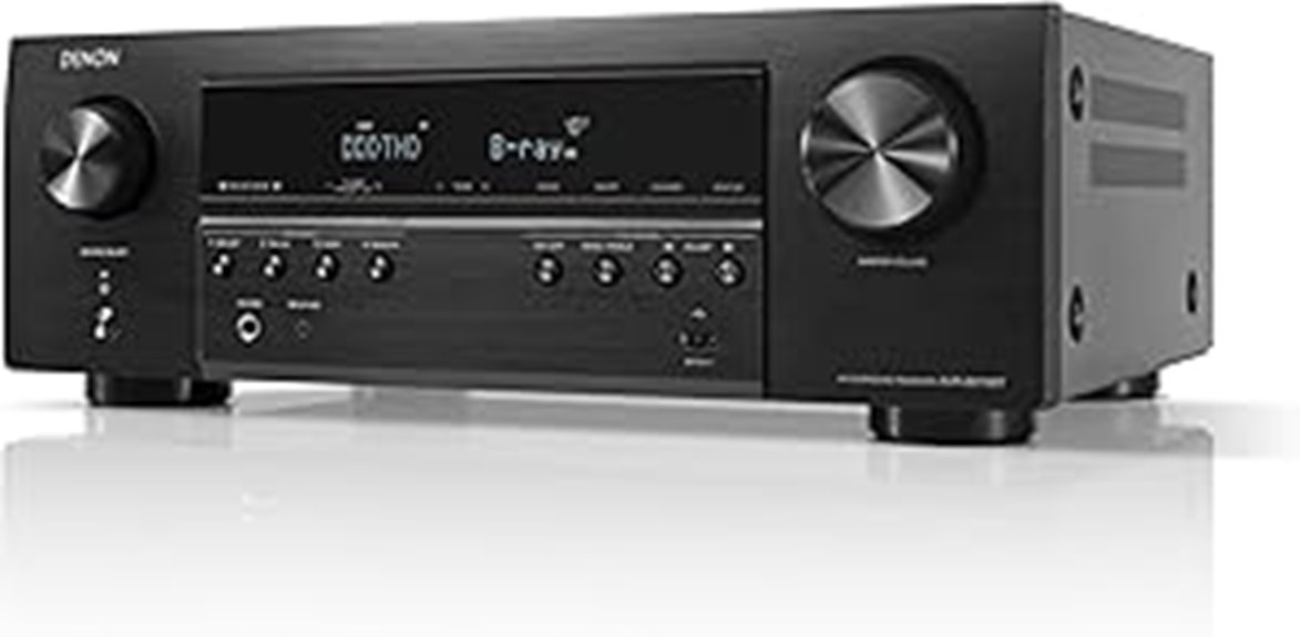 denon 5 2 av receiver