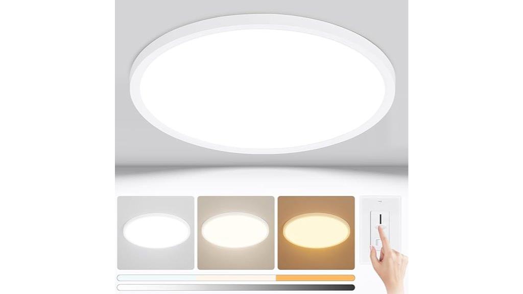 dimmable color changing ceiling light