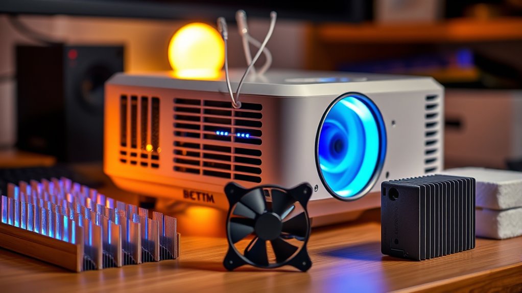diy projector cooling tips