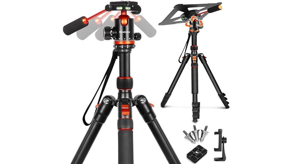 dual purpose tripod with tray