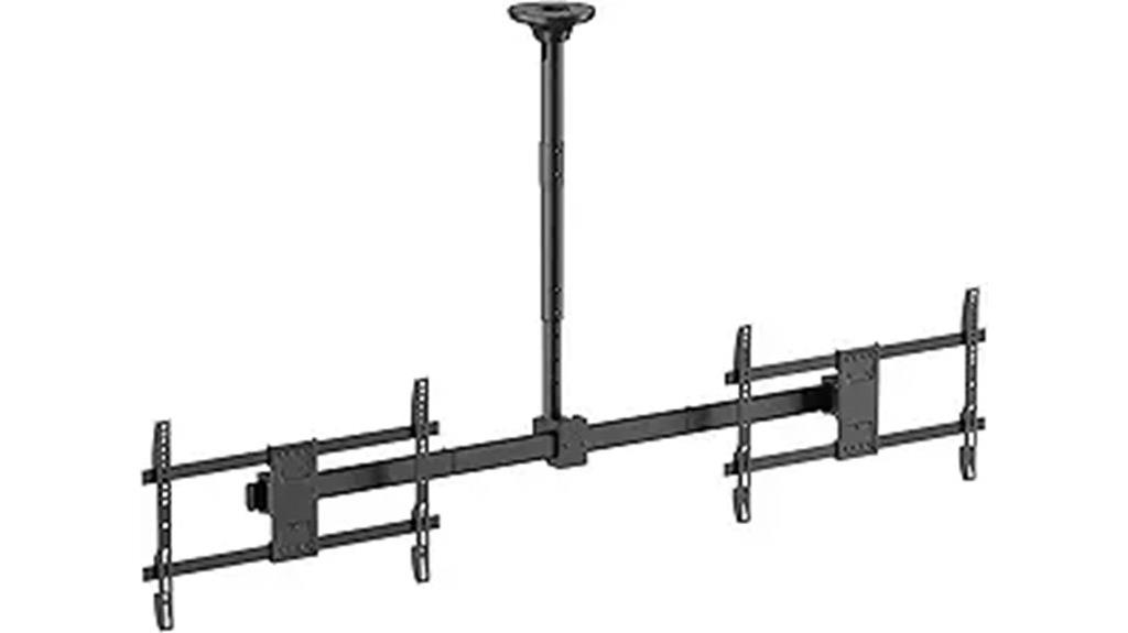 dual screen ceiling mount