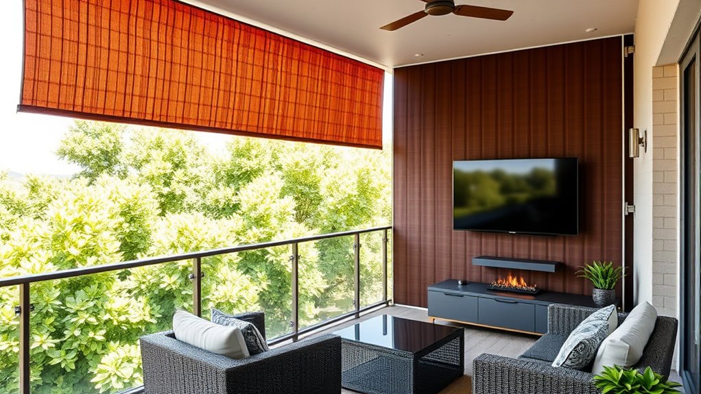 durable uv resistant balcony screen