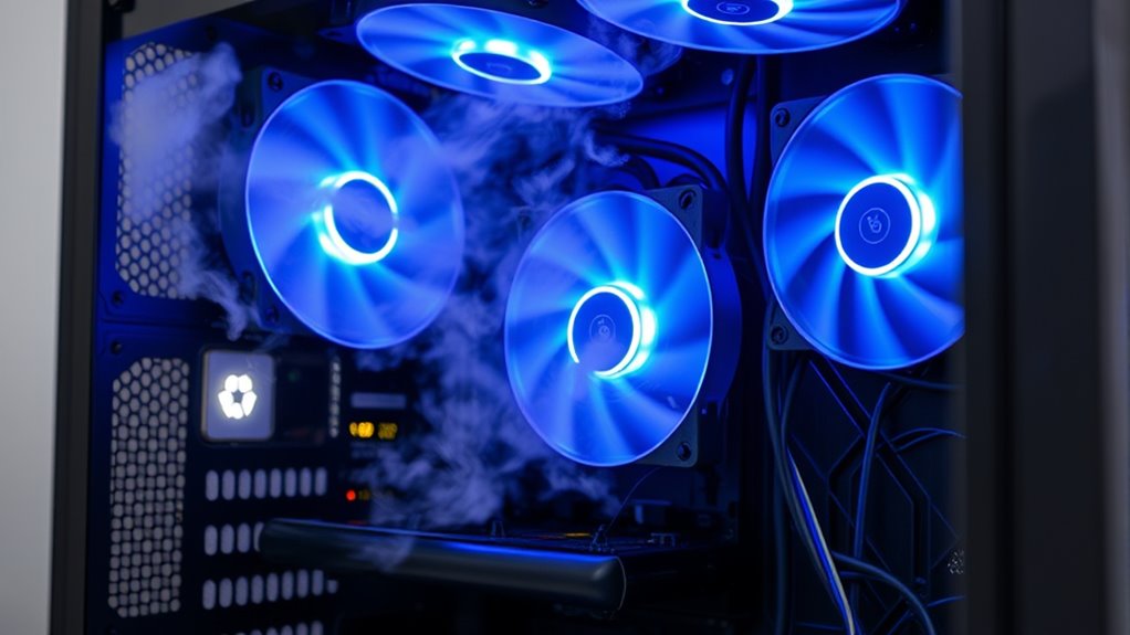 dust sensors overheating prevention