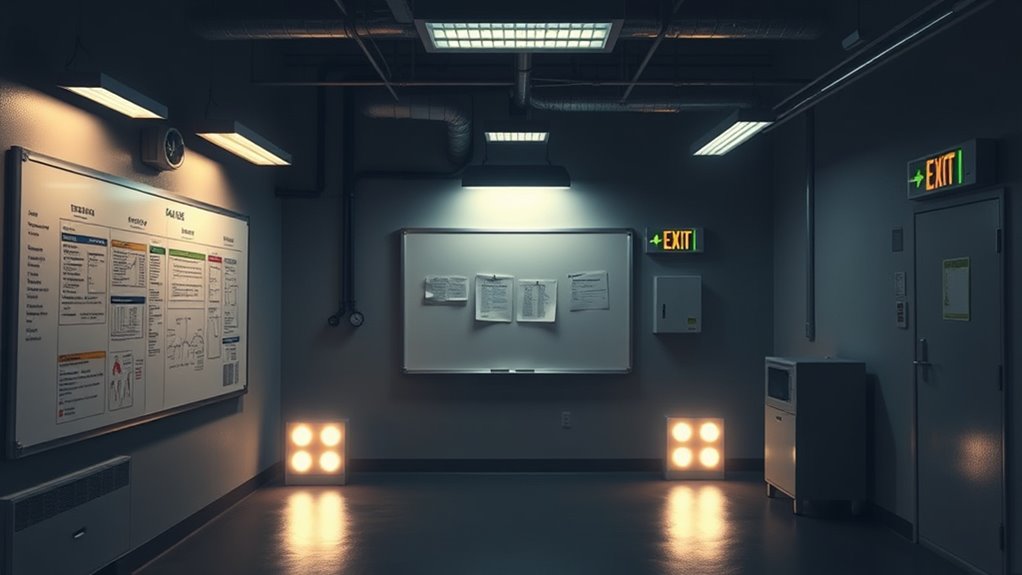 emergency lighting safety protocols