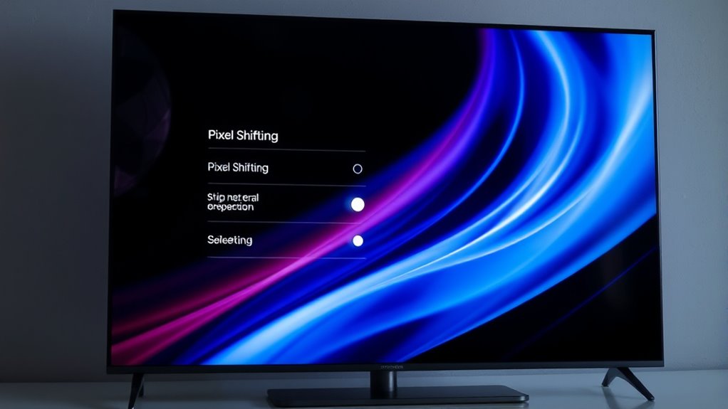 enable pixel shifting properly