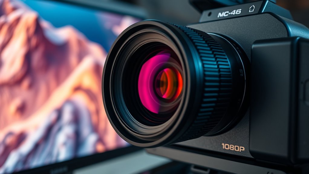 enhanced clarity and color grading